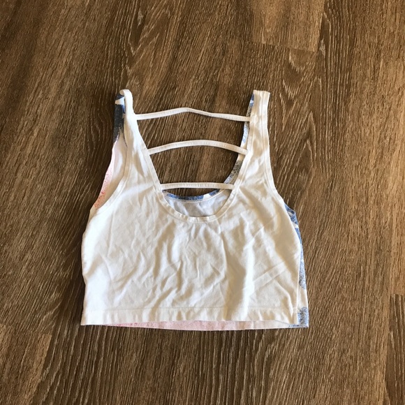 Urban outfitters BDG red white blue crop top - Picture 3 of 6